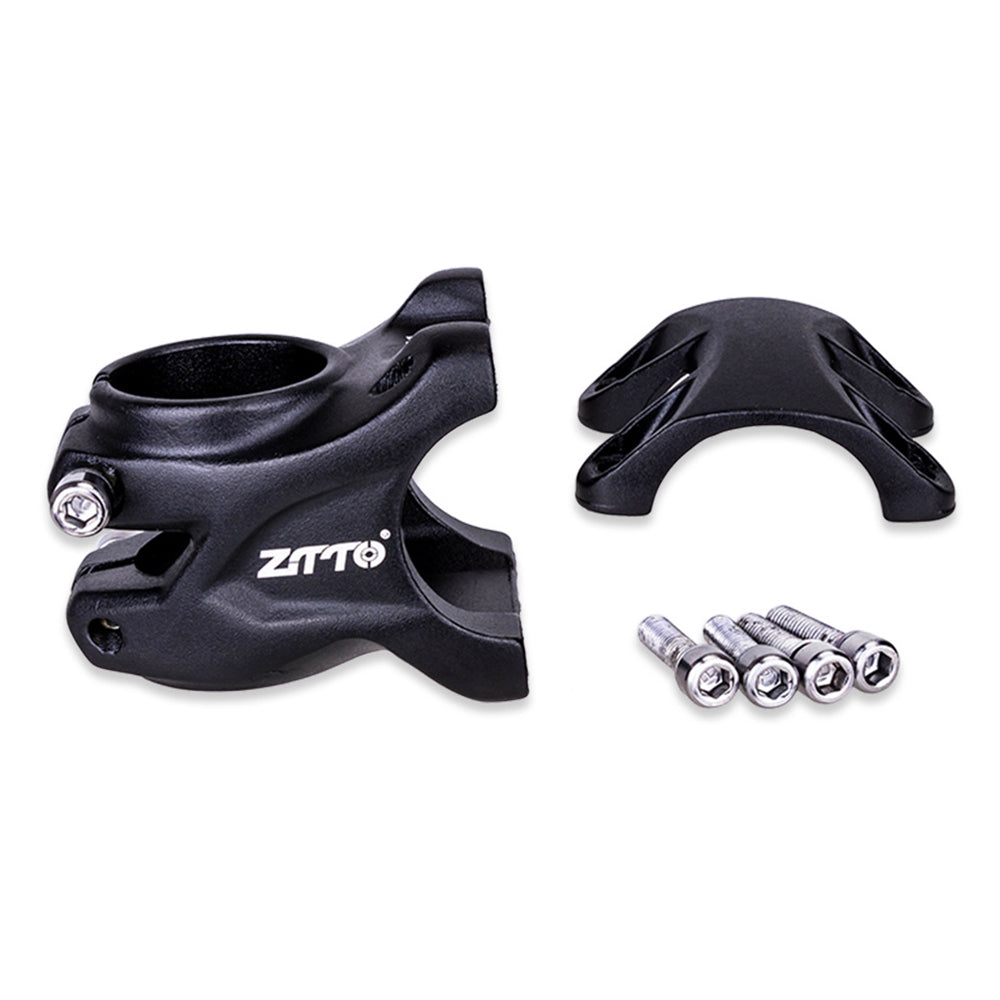 ZTTO JA016 Aluminum Alloy 0-Degree Bike Speed Down Stem for MTB Bicycle Handlebar ZTTO JA016 Aluminum Alloy 0-Degree Bike Speed Down Stem for MTB Bicycle Handlebar